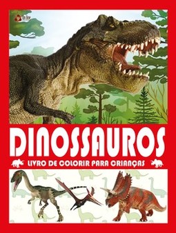 Dinossauros: livro de colorir para crianças