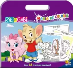Mania de colorir: Riki & Gabi