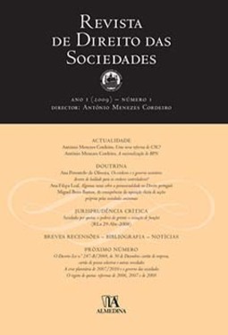 Revista de direito das sociedades: ano I (2009) - Número I