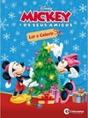 Gigante Ler e colorir Mickey Natal