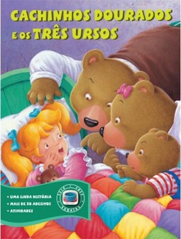 Cachinhos dourados e os três ursos : Adesivos