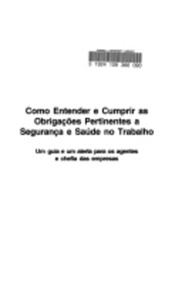 Como Entender e Cumprir as Obrigações Pertinentes a Segurança e ...