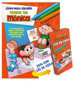 Turma da Mônica - Livro para colorir
