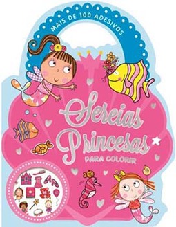 Sereias princesas para colorir