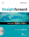 Straightforward 2nd Edit. Workbook W/Audio CD-Elem. (No/Key)