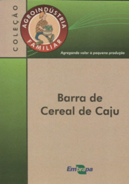 Barra de cereal de caju