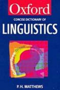 Concise Dictionary of Linguistics - IMPORTADO