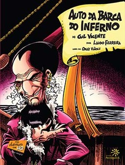 Auto da barca do inferno em quadrinhos