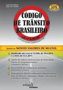CODIGO DE TRANSITO BRASILEIRO (EDIÇAO DE BOLSO)