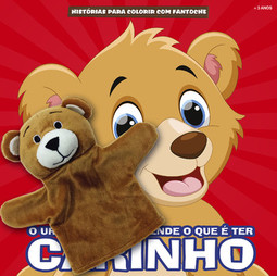 Histórias para colorir com fantoche - Urso