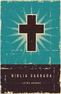 Bíblia Retrô Turquesa, Nvi, Capa Dura, Letra Grande, Leitura Perfeita