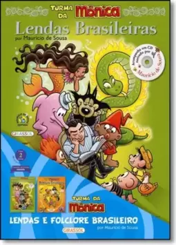 Turma da Mônica - cantinho da leitura - lendas e folclore brasileiro