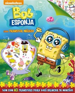 Bob Esponja - Livro transfer mágico