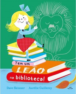 Tem um leão na biblioteca!