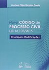 NOVO CODIGO DE PROCESSO CIVIL LEI 131052015 -