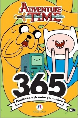 Hora de aventura: 365 atividades e desenhos para colorir