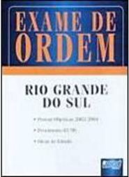Exame de Ordem: Rio Grande do Sul