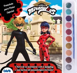 Miraculous Ladybug: prancheta para pintar especial
