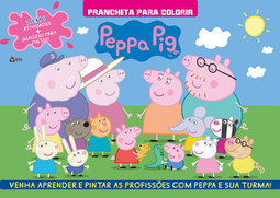 Peppa Pig - Prancheta para colorir