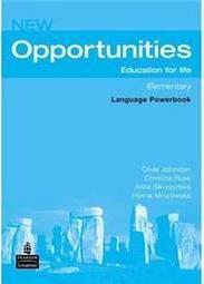 New Opportunities Elementary Powerbook