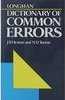 Dictionary of common errors
