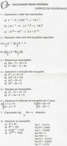 Exercícios de Matemática Vol.3
