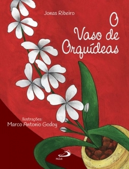 O vaso de orquídeas