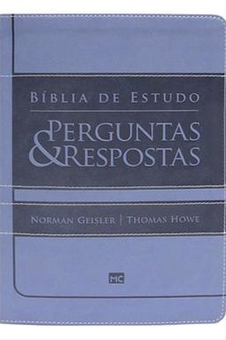 Bíblia de Estudo - Perguntas & Respostas - Azul
