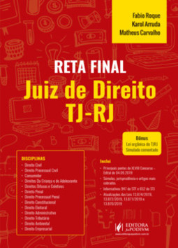 Reta final: juiz de direito TJ-RJ