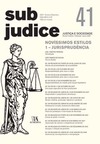 Sub judice: novíssimos estilos - 1 - Jurisprudência