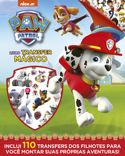 Patrulha canina - Livro transfer mágico