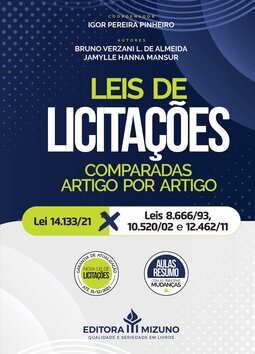 Leis de licitações comparadas artigo por artigo