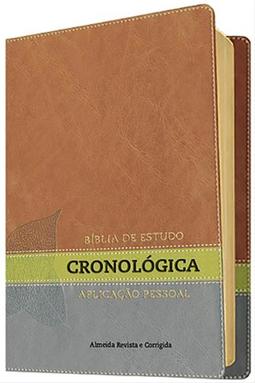 Bíblia de Estudo Cronológica Aplicação Pessoal - Tarja Verde