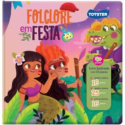 Livro Brinquedo - Folclore Brasileiro - Toyster Brinquedos