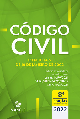 Código civil: lei n. 10.406, de 10 de janeiro de 2002