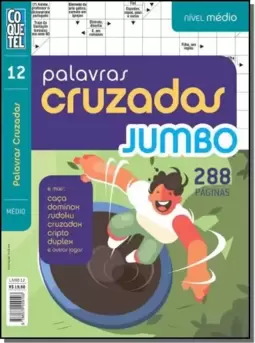 Palavras Cruzadas Jumbo - Nível Médio - Livro 12