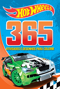 Hot wheels: 365 atividades e desenhos para colorir