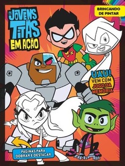 Os Jovens Titãs em Ação - Brincando de pintar