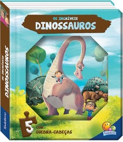 Janelinha lenticular - Minha aventura em quebra-cabeças: Os dinossauros