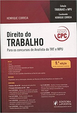 Direito do Trabalho: Para Técnico e Analista