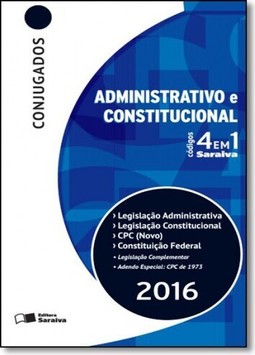 Codigos 4 Em 1 - Conjugados - Legislacao Administrativa E Constitucional