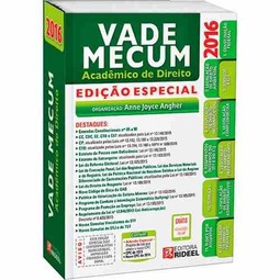 Vade Mecum Acadêmico de Direito 2016 - Edição Especial - 1° semestre