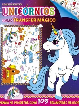 Floresta encantada - Livro transfer mágico