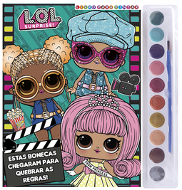 L.O.L. Surprise! - Livro para pintar com aquarela