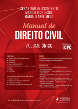Manual de direito civil: Volume único