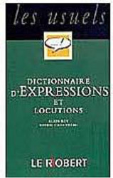 Dictionnaire DÂ´ Expressions Et Locutions - IMPORTADO