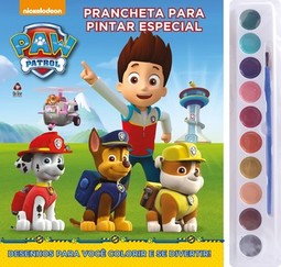 Patrulha canina - Prancheta para pintar especial