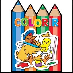 Colorir - Galinha