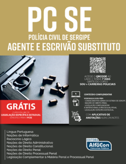 PC-SE - Polícia Civil de Sergipe - Agente e escrivão substituto