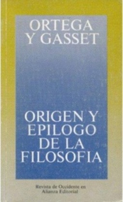 Origen y Epilogo de la Filosofia